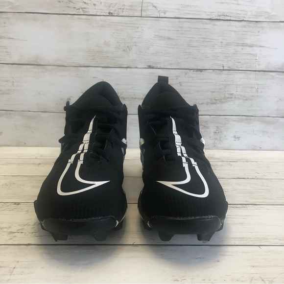 NIKE ALPHA Menace 3 Shark Men’s Black/White Football Cleats Size 7 - Picture 5 of 15